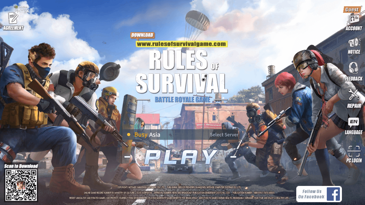 Rules of survival Apk