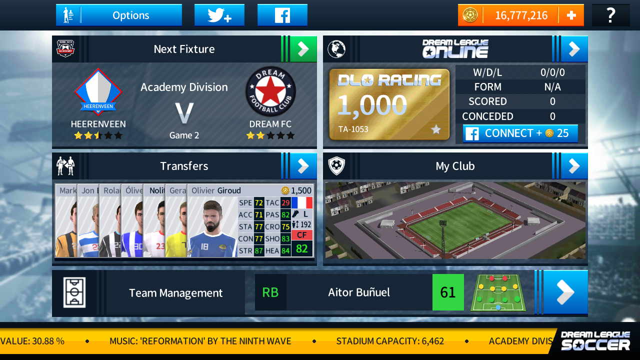 dream league soccer apk mod data