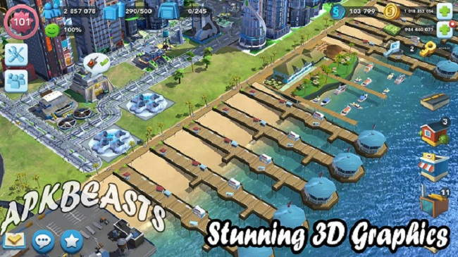 simcity buildit mod apk offline terbaru