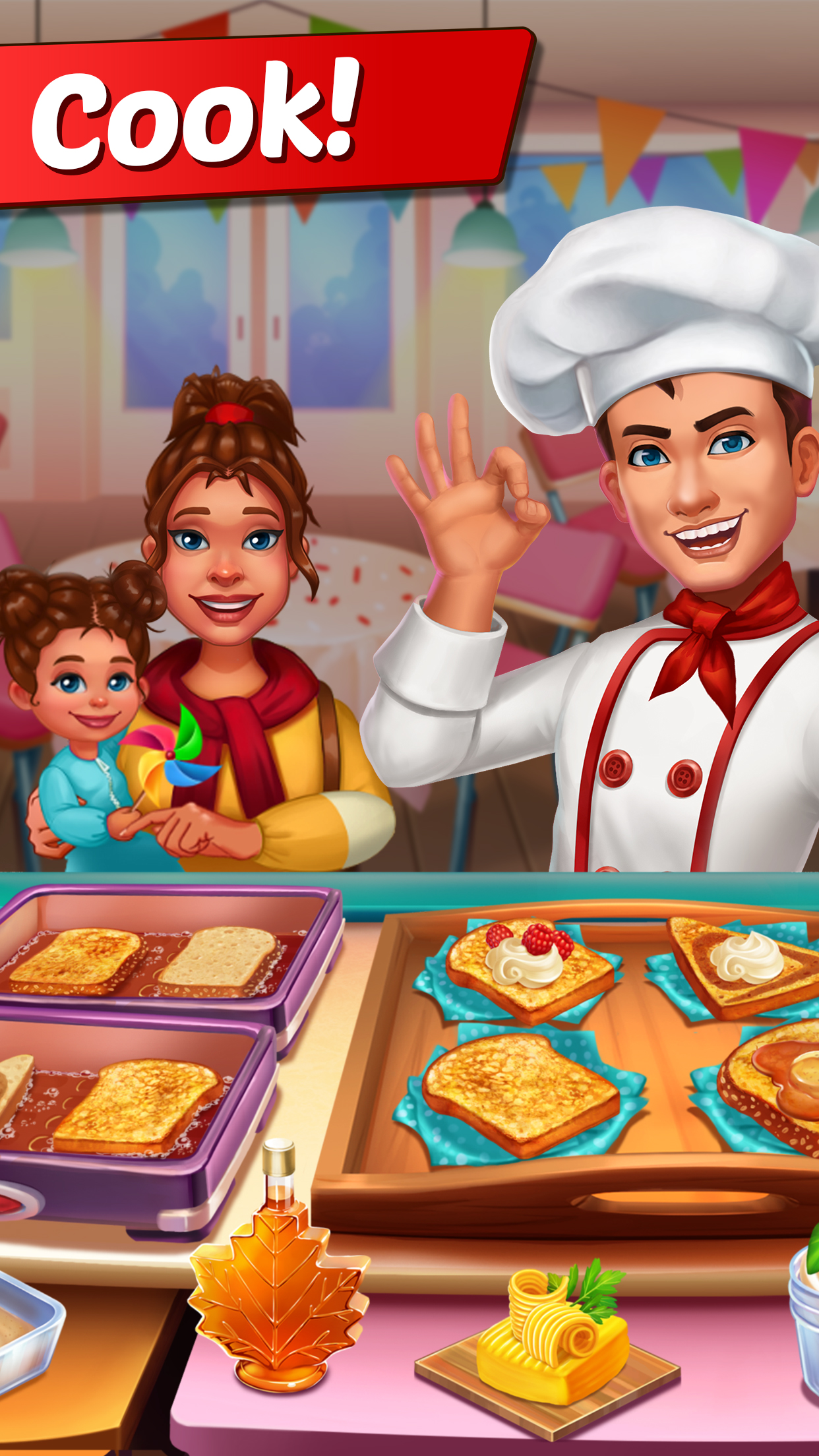 Cooking Crush: Be The Best Master Chef Of Cooking Games