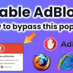 how to disable adblock